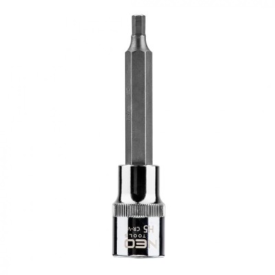 Tubulara cu Bit profil hexagonal lung 1/2&amp;quot;, H5 X 100 mm NEO TOOLS 08-780 HardWork ToolsRange foto