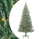 VidaXL Pom de Crăciun artificial cu zăpadă imitată și lumină LED 3396832