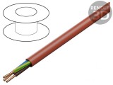 Cablu de Alimentare 3G1.5mm2 LSZH Roșu