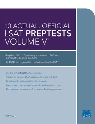 10 Actual, Official LSAT Preptests, Volume V
