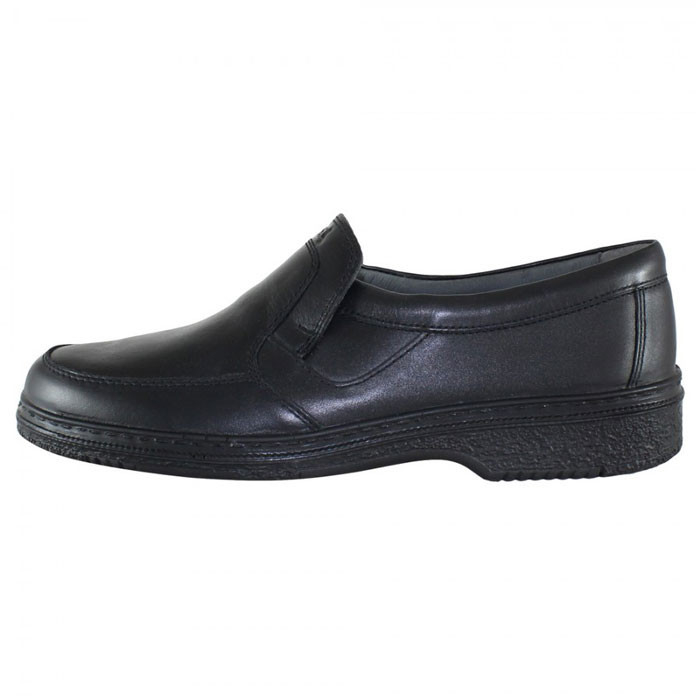 Pantofi casual barbati piele naturala - Otter negru - Marimea 47 | Okazii.ro