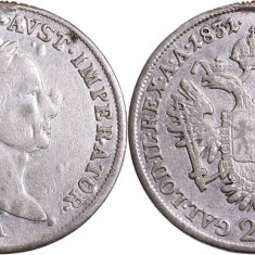 1831 - A - 20 kreuzer - Francis II - Imperiul Austriac