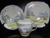 SET / SERVICIU MIC DEJUN DIN PORTELAN ROYAL ALBERT ROSENDALE