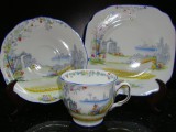 SET / SERVICIU MIC DEJUN DIN PORTELAN ROYAL ALBERT ROSENDALE