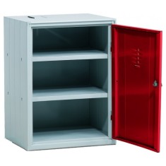 DULAP METALIC 2 RAFTURI SI USA COLOR 114/VF/14/B, 600x500x800 mm (LxlxH), 40 kg/polita, Italia