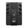 UPS TSY Power, 600VA/360W, LED, line interactive, 6 x Schuko TSY-D-0K6-LED