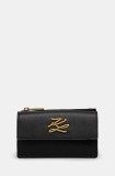 Karl Lagerfeld portofel femei, culoarea negru, A1W32058