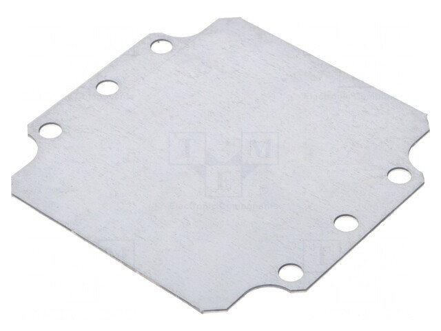 Placă de montare din oțel 107x110mm 1,5mm