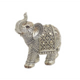 Elefant decor din rasina Gold 13 cm, Inart
