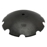 Taler disc crestat UTB 710x6 mm cu prindere patrat 40 pentru grapa