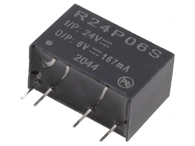 Convertor DC/DC 1W 24V la 6V 167mA