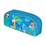 Penar neeechipat băiețiHerlitz motiv Jungle Safari, tip etui, 1 compartiment