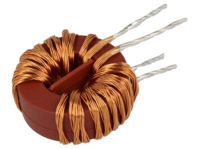 Inductor THT toroidal 10mH 10A foto