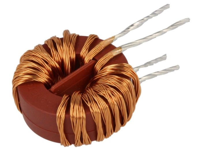 Inductor THT toroidal 10mH 10A