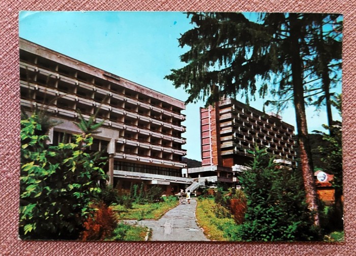 Caciulata - Vedere (Hotel Valcea si UGSR) - Circulata, 1985