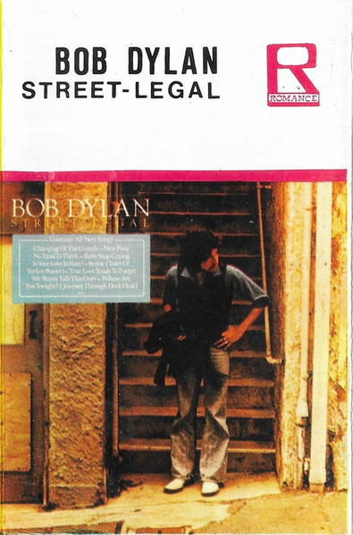 Casetă audio Bob Dylan &ndash; Street-Legal, originală