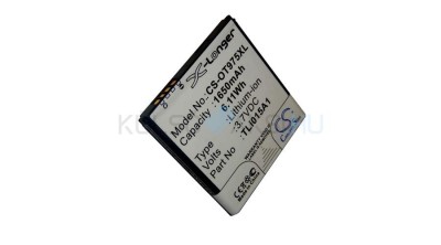 Baterie de telefon mobil VHBW Alcatel CAB32A0001C1 - 1650mAh, 3.7V, Li-ion foto