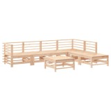Cumpara ieftin Set mobilier de gradina, 7 piese, lemn masiv de pin