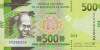 GUINEA █ bancnota █ 500 Francs █ 2018 █ UNC █ necirculata