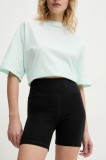 By Malene Birger pantaloni scurți SIOLA femei, culoarea negru, uni, high waist, 102371