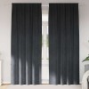 VidaXL Perdele cu perdele 2 pcs Gri deschis 140 x 260 cm Catifea 4107262