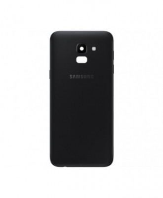 Capac Original cu geam camera Samsung Galaxy J600 J6 2018 negru Swap (SH) foto
