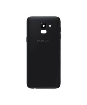 Capac Original cu geam camera Samsung Galaxy J600 J6 2018 negru Swap (SH)