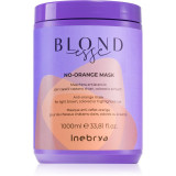 Cumpara ieftin Inebrya BLONDesse No-Orange Mask Masca de par neutralizarea subtonurilor de alamă 1000 ml