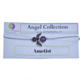 Bratara therapy angel collection ametist 6-8mm