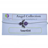 Bratara therapy angel collection ametist 6-8mm, Stonemania Bijou