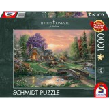 Puzzle Thomas Kinkade - Sweetheart Retreat 1000, Schmidt