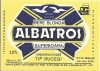 NI414 Etichetă bere blondă superioară nepasteurizată tip Bucegi, Albatros, Bere Galați