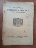 Biserica ortodoxa romana. Revista Sfantului Sinod anul LXVI. 1-2 1948