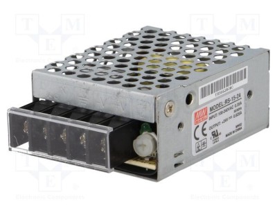 Alimentator pulsatoriu &amp;icirc;ncastrare modulară 15W 24VDC MEAN WELL foto