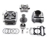 Kit Cilindru + Chiuloasa Scuter Baotian 4T 60cc (44mm) TMMP - Set Motor Complect