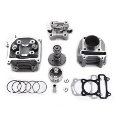 Kit Cilindru Set Motor + Chiuloasa Scuter Baotian - Bautian 4T 60cc - 44mm