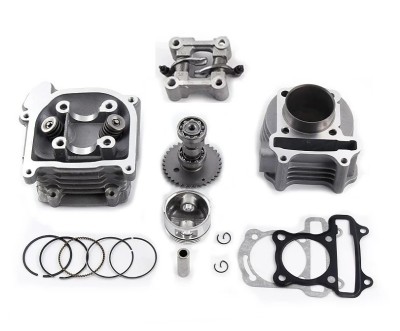 Kit Cilindru Set Motor + Chiuloasa Scuter First Bike - Byke 4T 49cc 50cc 39mm foto