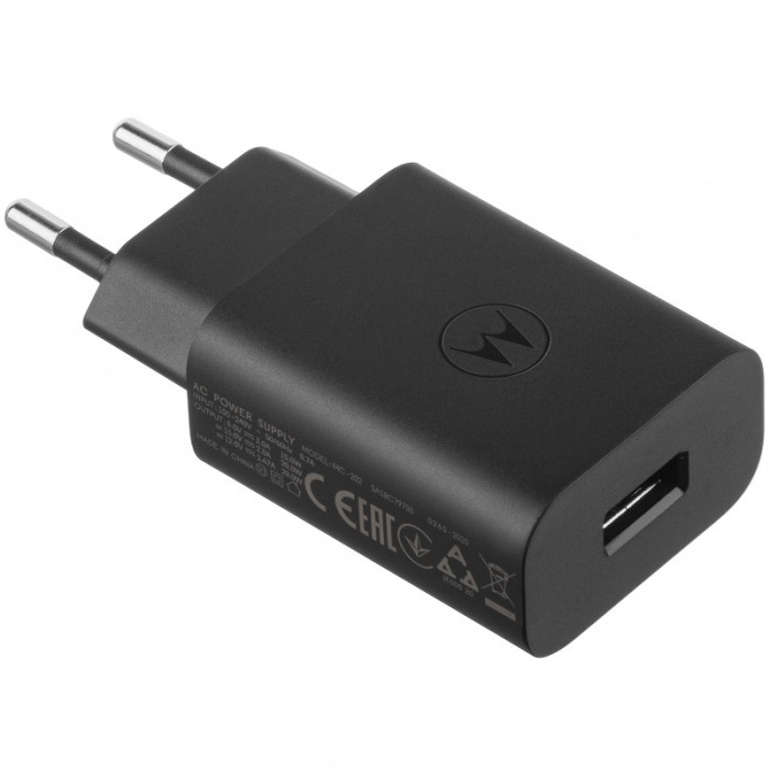 Incarcator Retea USB Motorola Moto G100, MC-202, Quick Charge, 20W, 1 X USB, Negru SA18C79750