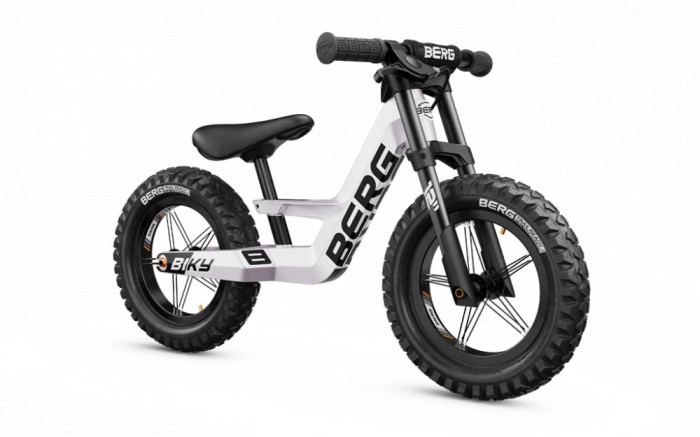 BERG Biky Cross White cu Frana de Mana