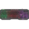 Tastatura Gaming Fury Hellfire 2, Iluminare RGB, Anti-Ghosting, Multimedia, USB