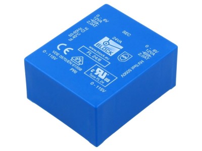Transformator &amp;icirc;ncapsulat 24VA 115VACx2 6V foto