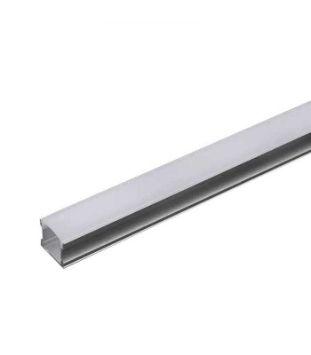 Profil aluminiu banda LED 2m 17.2x15.5 mm argintiu-mat V-TAC SKU-3354 foto