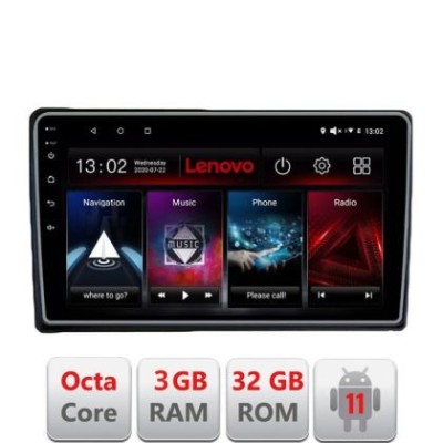 Navigatie Ford Transit Focus Kuga D-transit Octa Core cu Android Radio Bluetooth Internet GPS WIFI DSP 3+32 GB LENOVO LITE CarStore Technology foto