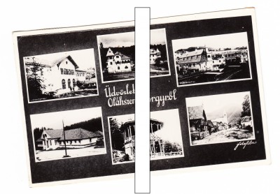 CP Sangeorz Bai, mozaic, circulata , anii &amp;#039;40 foto