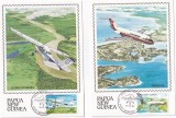 FILATELIE TEMATICA - PLIC PAPUA NOUA GUINEE FCD TEMATICA AVION AVIOANE, Aviatie, Stampilat