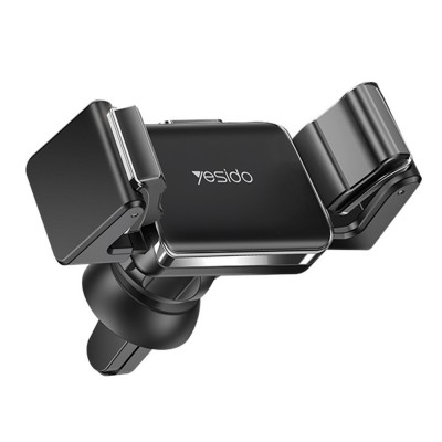 Suport Auto Telefon Grila Ventilatie - Yesido 360 Rotation Angle (C114) - Black foto