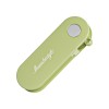 Peeler pentru legume si fructe, flippy, 3.6 x 9.1 cm, multifunctional, curatator pliabil, din abs si otel inoxidabil, verde