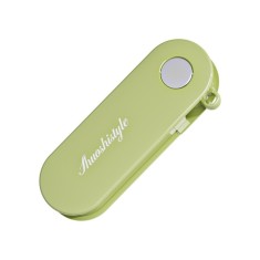Peeler pentru Legume si Fructe, Cyrax, 3.6 x 9.1 cm, Multifunctional, Curatator Pliabil, din ABS si Otel Inoxidabil, Verde