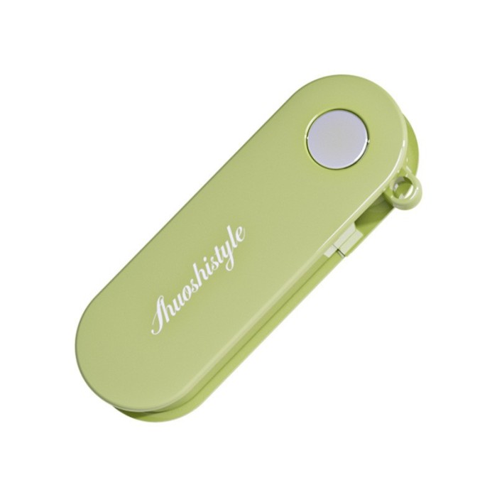 Peeler pentru legume si fructe, flippy, 3.6 x 9.1 cm, multifunctional, curatator pliabil, din abs si otel inoxidabil, verde