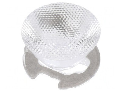 Lentilă LED Rotundă Transparentă PMMA 15-18&amp;deg; foto
